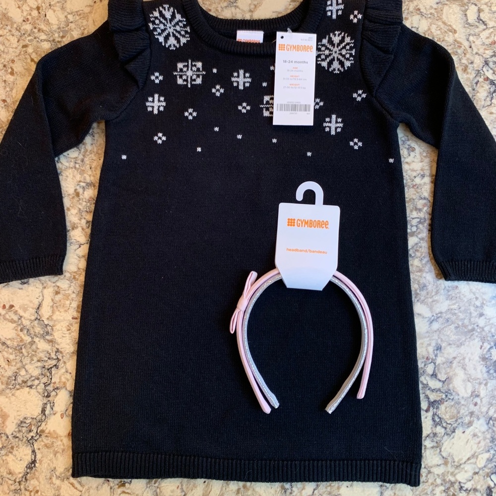 Gymboree Girl's Sweater Dress 18-24 mos. NWT